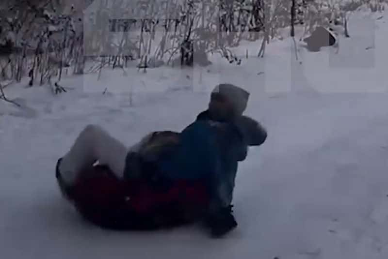 Москвичка получила перелом позвоночника во время катания на тюбинге